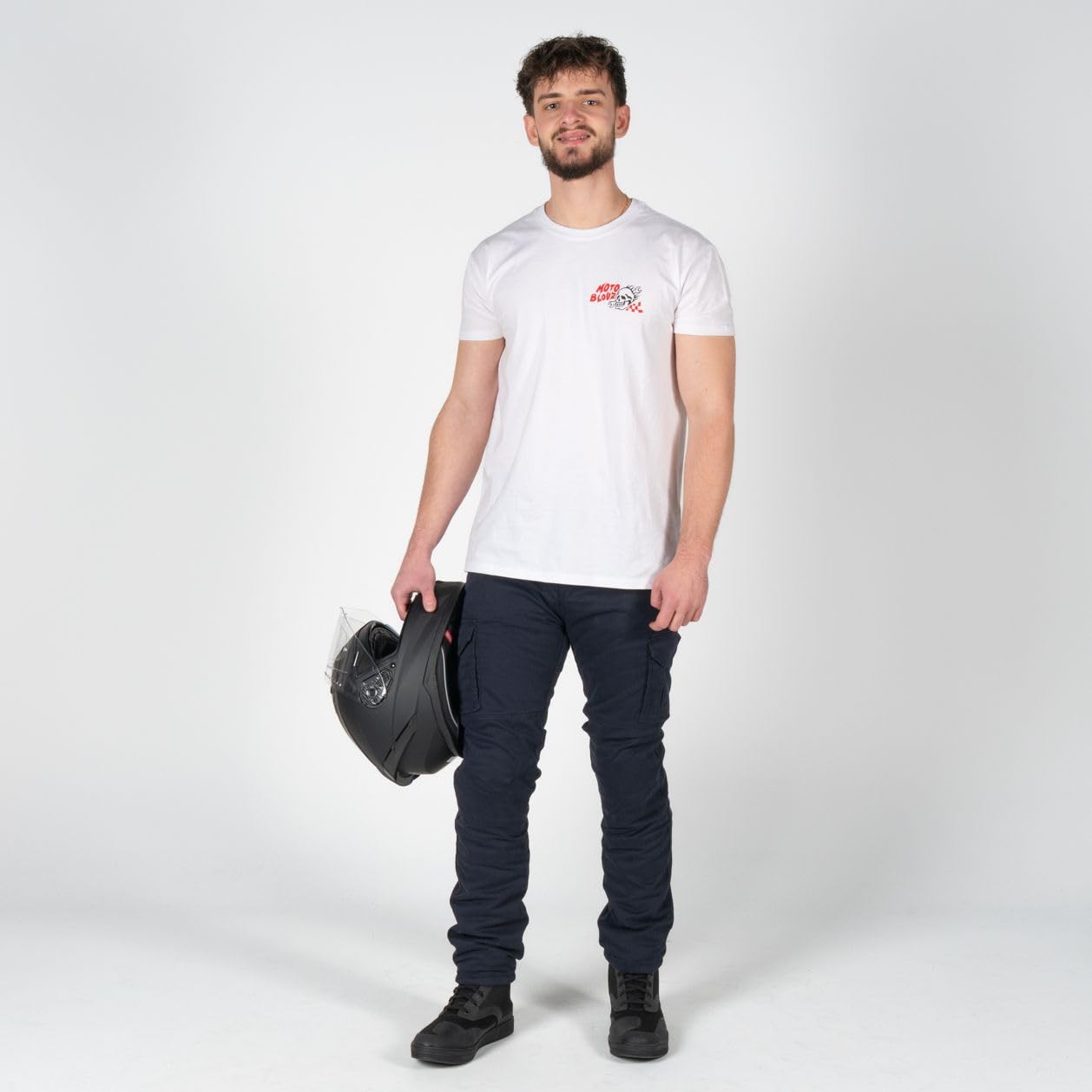Pantalon Moto BATILIUS homme Homologué EN17092 A Toutes saisons L