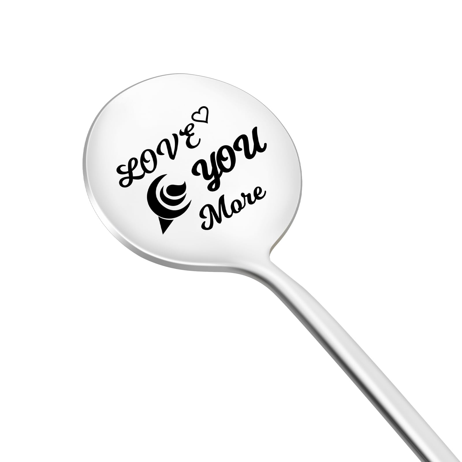 Ice Cream Spoon Birthday Gifts, Engraved Spoon Funny Gifts for Valentine's Day, Mother's Day, Father's Day, Christmas Stocking Stuffers