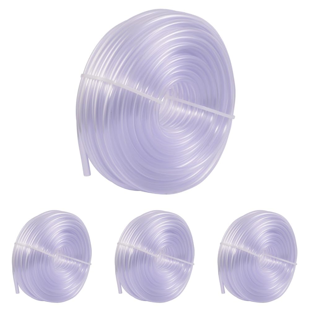 Eastman 1/4 Inch ID (3/8 Inch OD) PVC Clear Vinyl Tubing, 100 Foot Length, 98618 (Pack of 4)