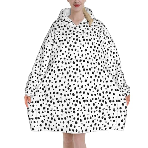 Sweat à capuche dalmatien pour vos soirées cocooning d'hiver au chaud