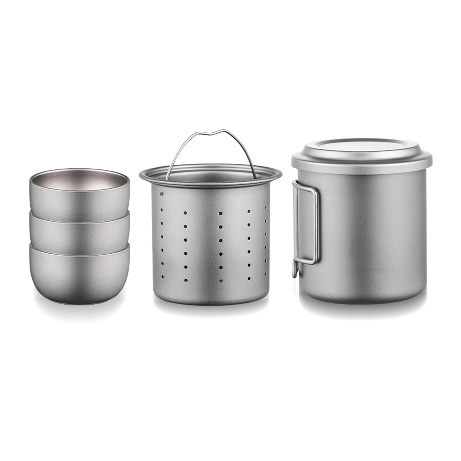 Jarras de cerveza para camping, pícnic, vasos de viaje para elaboración a mano, accesorios de bar compactos para viajes y uso doméstico, vaso ligero para camping