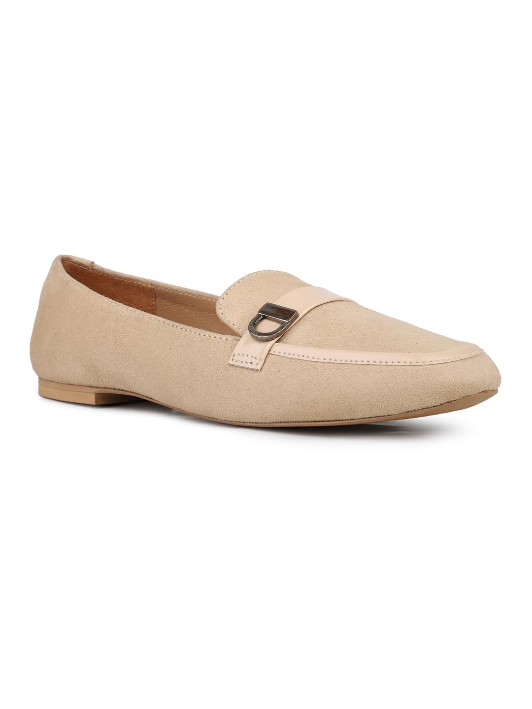 inc.5 Womens Womens Beige Casual Solid Narrow Slip-on Ballet Flat-picture-28