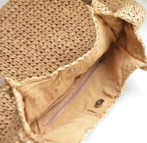 Lightweight Straw Bag for Women, Straw Beach Bag Tote Bag, Large Woven Tote Straw Bags, Summer Beach Rattan Handbag3