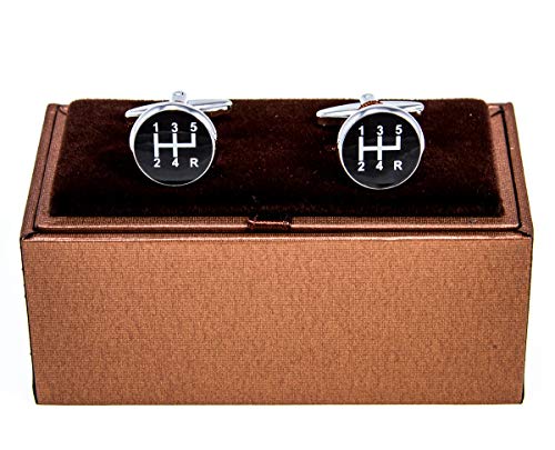 Conjunto de Mancuernillas MRCUFF Negro con Estuche miniatura 2