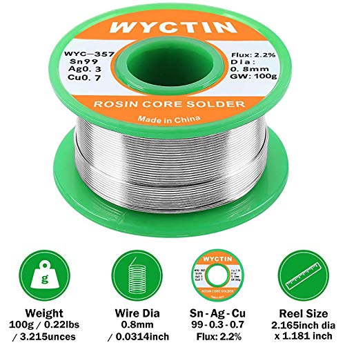 WYCTIN 357 0,8 mm Filo per saldatura senza piombo