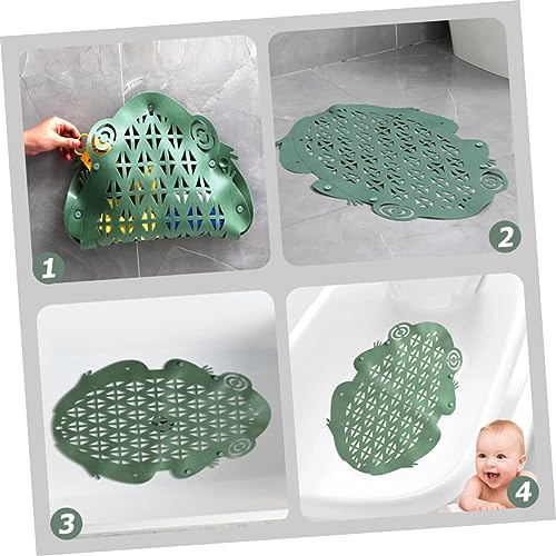 Alfombrilla de baño antideslizante con ventosas Mobestech para ducha 4