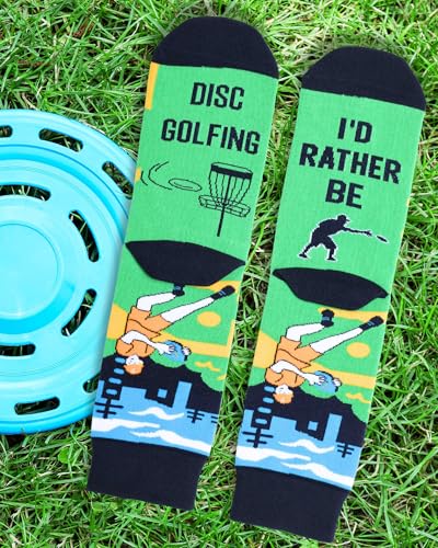 IRISGOD I'd Rather Be Funny Dress Socks for Men and Women Humor Joke Gifts
