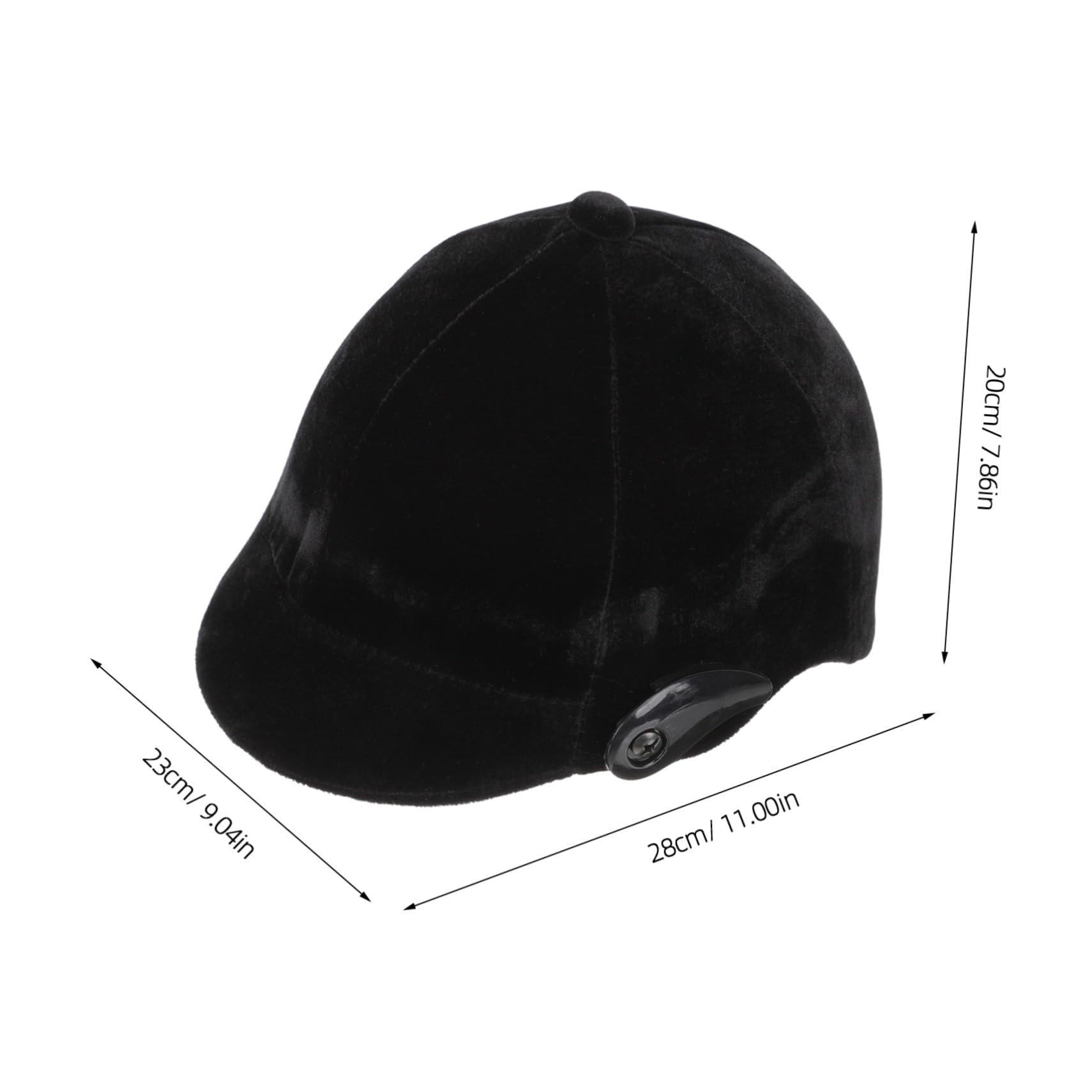 Mikikit Casco Equitazione Regolabile e Traspirante con Fodera Lavabile Protezione Sicura per Ragazzi e Ragazze per Equitazione e Allenamento