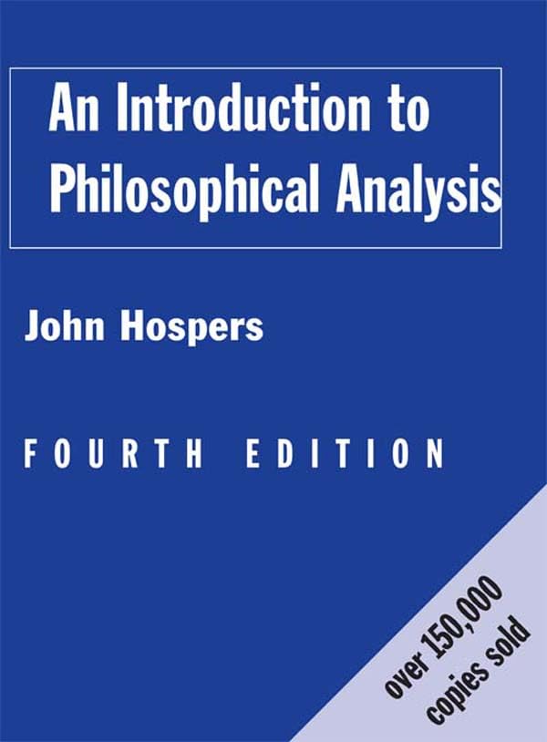 An Introduction to Philosophical Analysis      4th Edition, Kindle Edition
