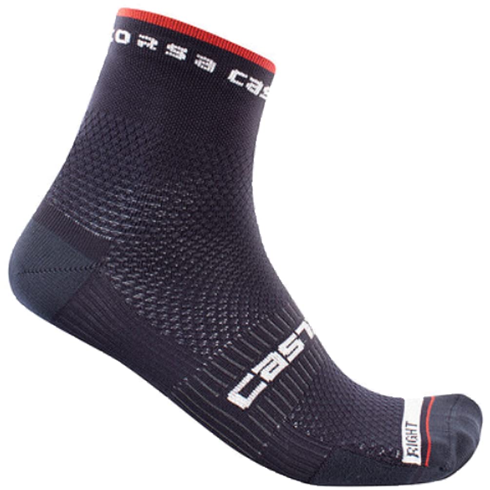 Castelli, Rosso Corsa Pro 9 Limited Edition Sock