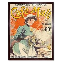 フランス　アンティーク　広告カレンダー　カフェ 21 フランスで見つけたアート×2 パリ カフェ アンティーク