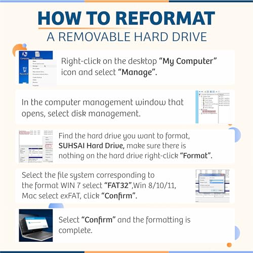 Image of External Hard Drive 160Gb USB 2.0 Portable Hard Disk Storage & Memory Expansion HDD, Backup External Hard Drive for Laptop Computer, MacBook, and Desktop (Silver)