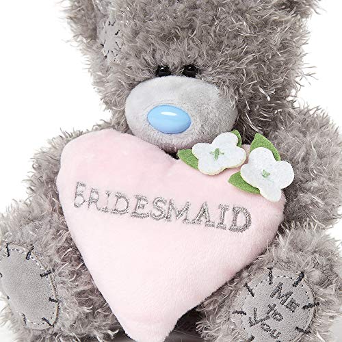 Me To You AP701043 Tatty Teddybär für Brautjungfern, Liebe, Geschenk, Blau, Grau, Rosa, Weiß – Bild 5