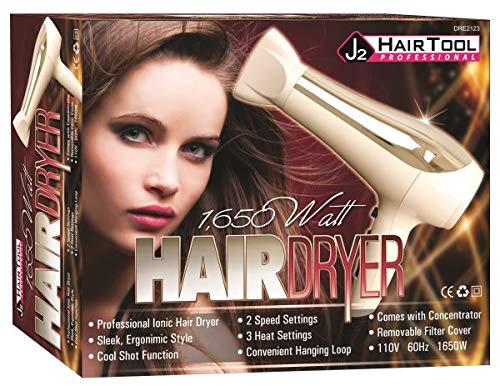 J2 Hair Tools Dryer Ac 1650 (Pack of 1)