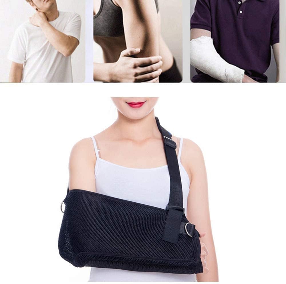 Arm Sling Shoulder Immobilizer Brace Extra Immobilizer Band Provides Extra Protection Adjustable Rotator Cuff and Elbow