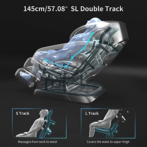 Yitahome Zero Gravity Massage Chair Sl Track, Full Body Shiatsu Massage Recliner With Airbag Pressure Body Scan Waist Heater Foot Roller For Home Office #TOP2