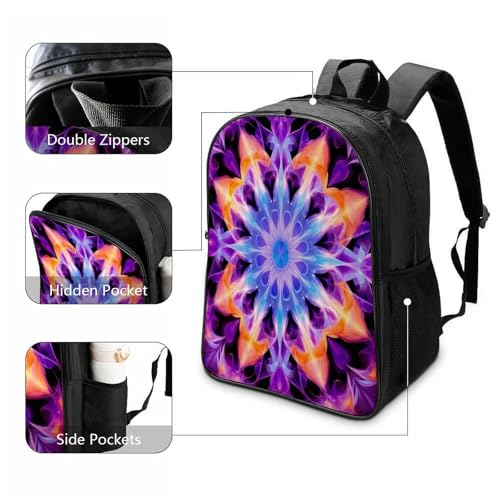 Mochila 3D de flores ideal para el primer día de guardería escolar 3