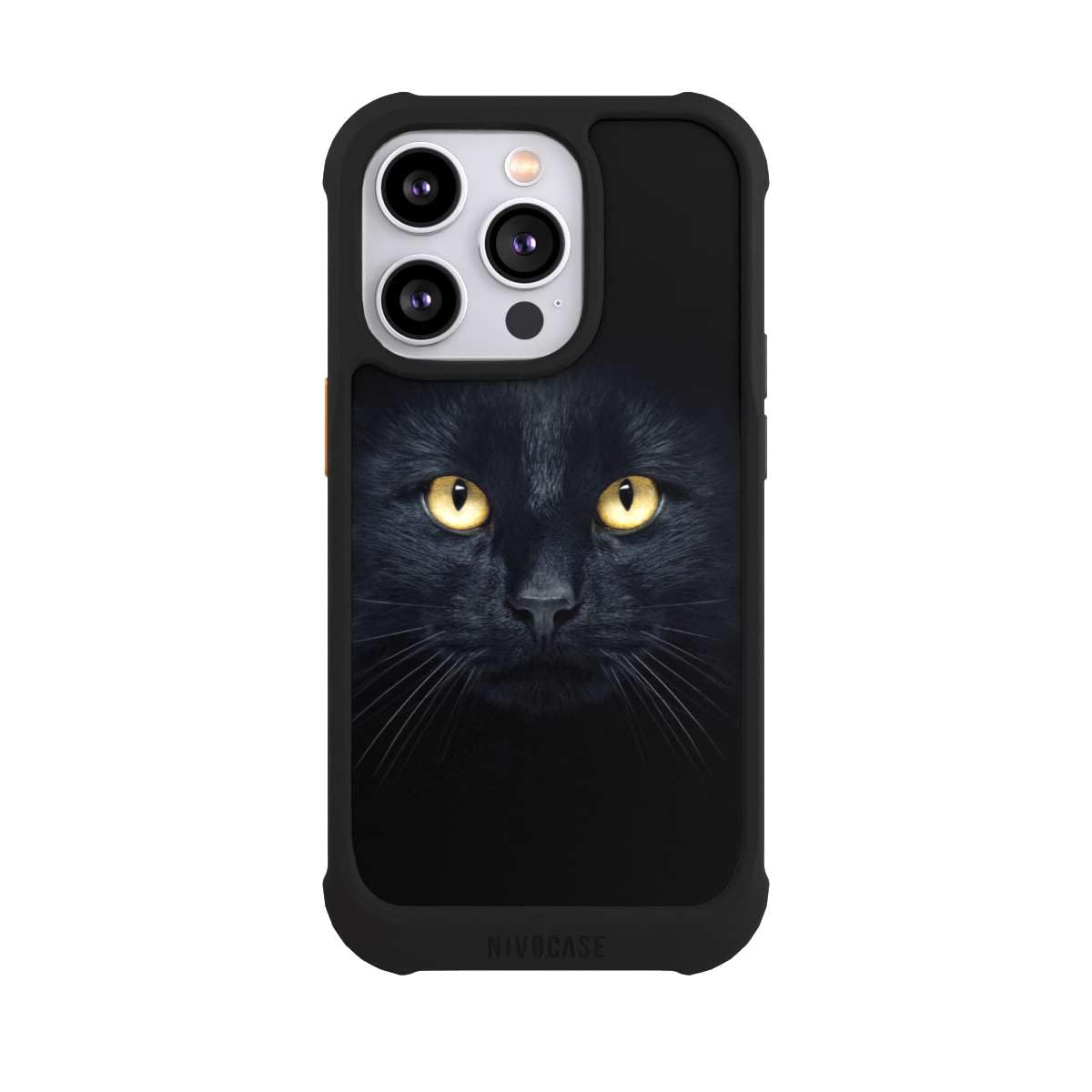 Coque iPhone 14 Pro antichoc MagSafe noire NIVOmax protection