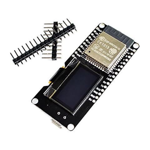 Hailege 0.96" ESP32 OLED ESP-WROOM-32 ESP32 ESP-32 OLED WiFi Bluetooth Development OLED Display for Arduino AP STA Cover