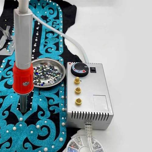 Aplicadora de diamantes con succión al vacío y puntas intercambiables para un diseño preciso 5