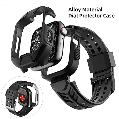 Protégez votre Apple Watch 44mm avec ce boîtier en métal antichoc et bracelet