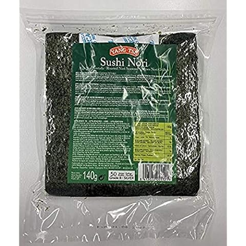 Yang-Tse 50 hojas de alga marina para sushi Cover