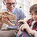 Lebze Dinosaur Hand Puppet for Kids and Toddlers, Large Soft Dino Puppets Rubber Realistic Tyrannosaurus Rex Head