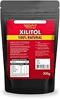 Xilitol Adoçante Natural 500g - 100% Puro Importado - Red Fit Nutrition