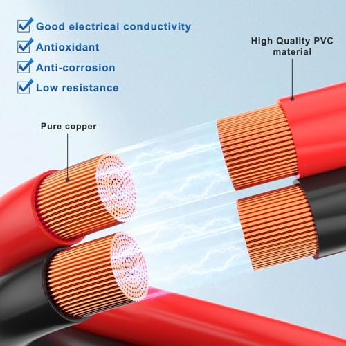 Câble solaire vers XT60 femelle 12AWG de 6m pour station d'énergie - 3