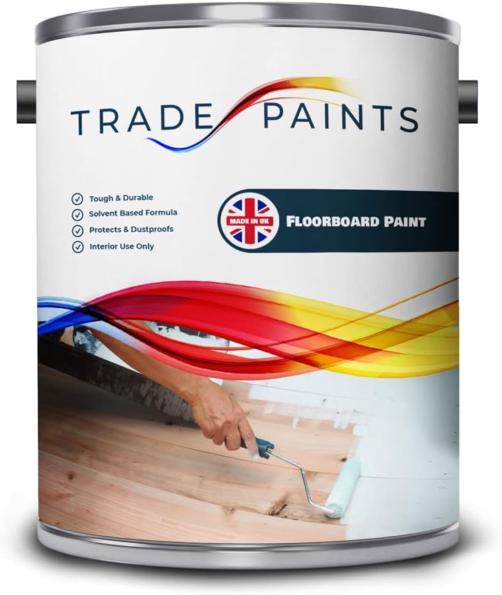 Floorboard Paint for Wooden Floors Attractive Satin Finish (2.5 Litre, White) Amazon.co.uk
