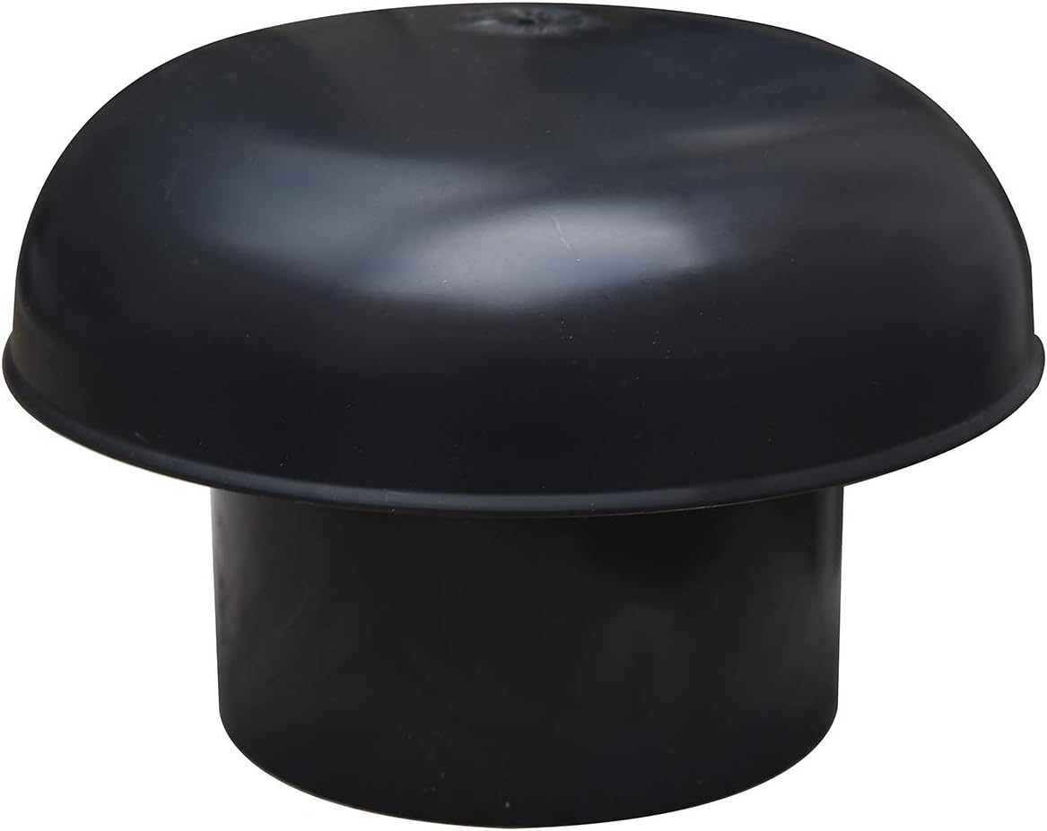 First PlastCDV100A Esalatore Head Ventilation Hat, Black, Diameter 100 mm