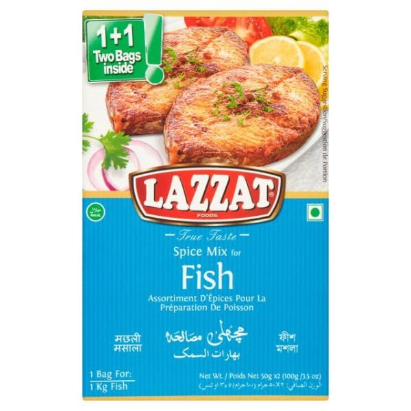generic Lazzaat Fish masala 6x100g - spice mix