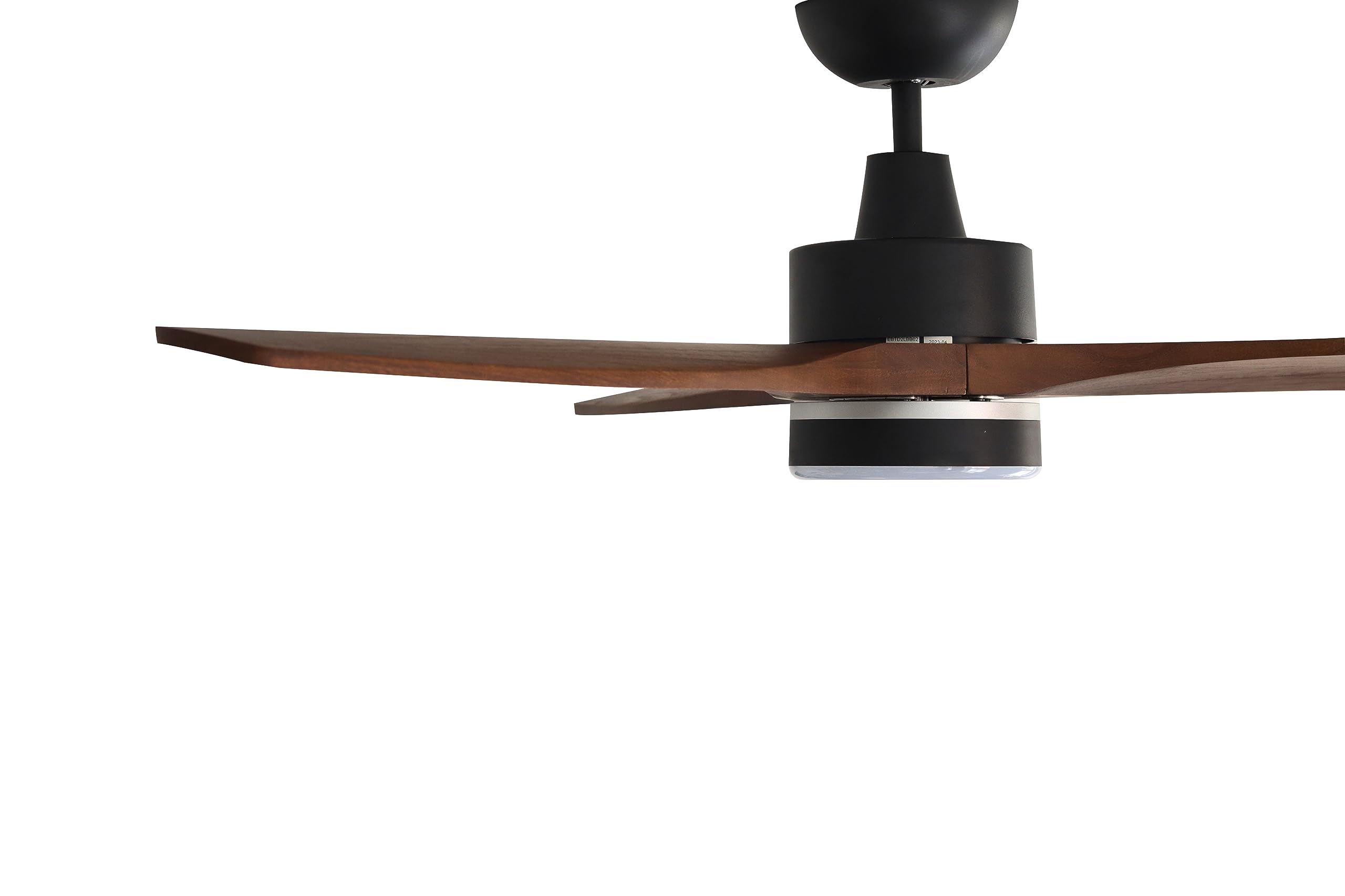 Pepeo Ventilateur de plafond à basse consommation Notos 132 cm avec éclairage LED et télécommande