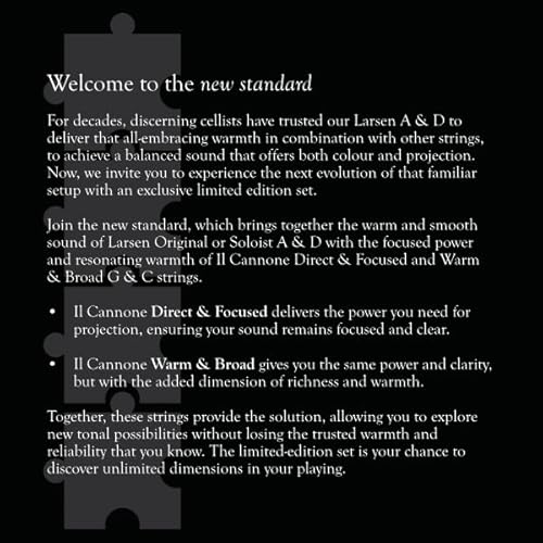 Larsen Cello-Saiten Original Ltd. Satz Original Edition Medium
