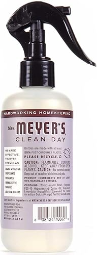 Miniatura 179 de Mrs. Meyer's Clean Day - Ambientador en espray, atomizador sin aerosol infundido con aceites esenciales, albahaca, 8 onzas líquidas