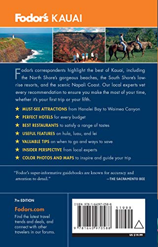 Fodor's Kauai (Full-Color Travel Guide) #TOP1