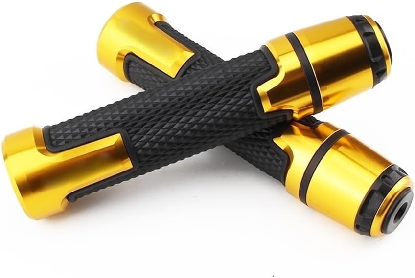SCUUBE Handlebar Plug for Kawasaki Ninja 400 Motorcycle Handlebar Grips Anti Skid Rubber Grips Handle Bar Ends CNC Aluminum 7/8" 22mm (Color : G)