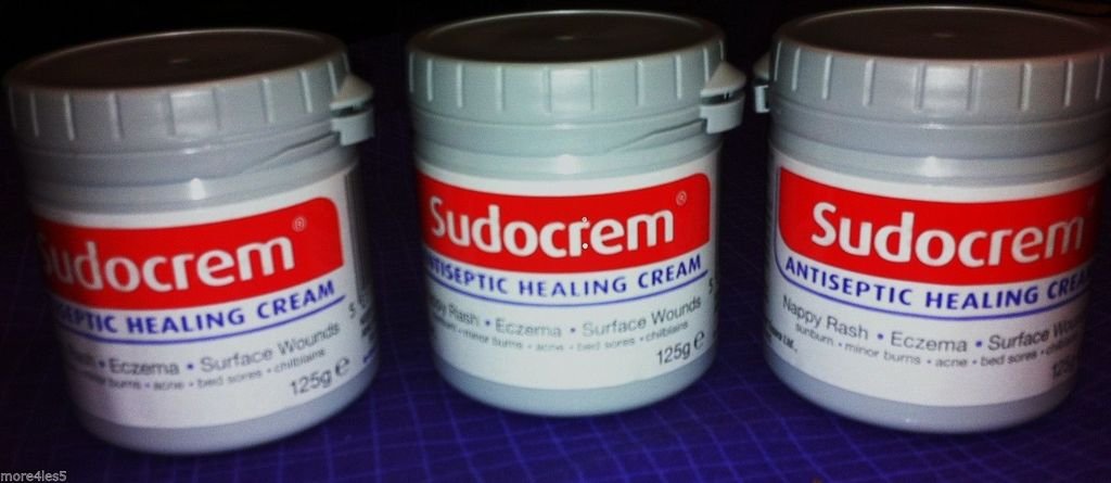 3 x Sudocrem Antiseptic Healing Cream 125g by Sudocream