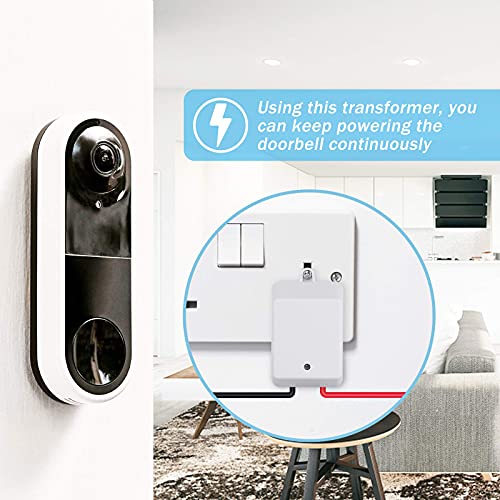 24V 830Ma Thermostat And Doorbell Transformer, Wall Transformer With Ptc Fuse Compatible With Nest, Honeywell, Ecobee And Sensi Thermostat, Nest Hello And All Of Doorbells #TOP5