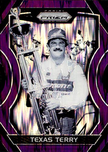 2018 Panini Prizm Variations Purple Flash Prizm #37 Terry Labonte Piedmont Airlines/Billy Hagan/Chevrolet Racing Card