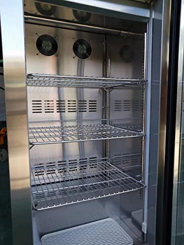 Kolice Commercial Aging Beef Showcase Freezer, Steak Aging Machine, Beef Display Showcase Freezer-268L,4 Tiers,Temperature: -5℃~ to 10℃ (23℉ to 50℉) for Hotel,Restaurant,Shopping Malls - Thumbnail 3