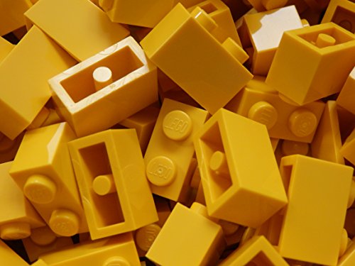 Bricks: Giallo 1x2. Part 3004 (X 100) by - Lego - Immagine 2