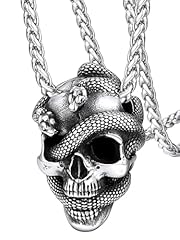02. Snake Skull-Silver