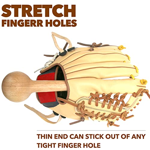 Aliball Baseball Glove Mallet, One Piece Structure Glove Breakin Mallet Quick Create A Ball Shaped Pocket Softball And Baseball Glove Treatment (A) #TOP3