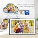 SSA Digital Picture Frame 15.6 inch Large 32GB WiFi Digital Photo Frame, Easy to Share Photos and Videos via Free App, 1920x1080 FHD IPS Touch Screen, Auto-Rotate, Send 50 Photos one time no Limit