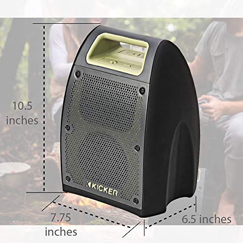 Kicker Bullfrog BF400 Bluetooth Portable Outdoor Speaker 360° Sound