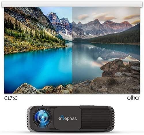 ELEPHAS CL760 Projector Image Quality Comparison