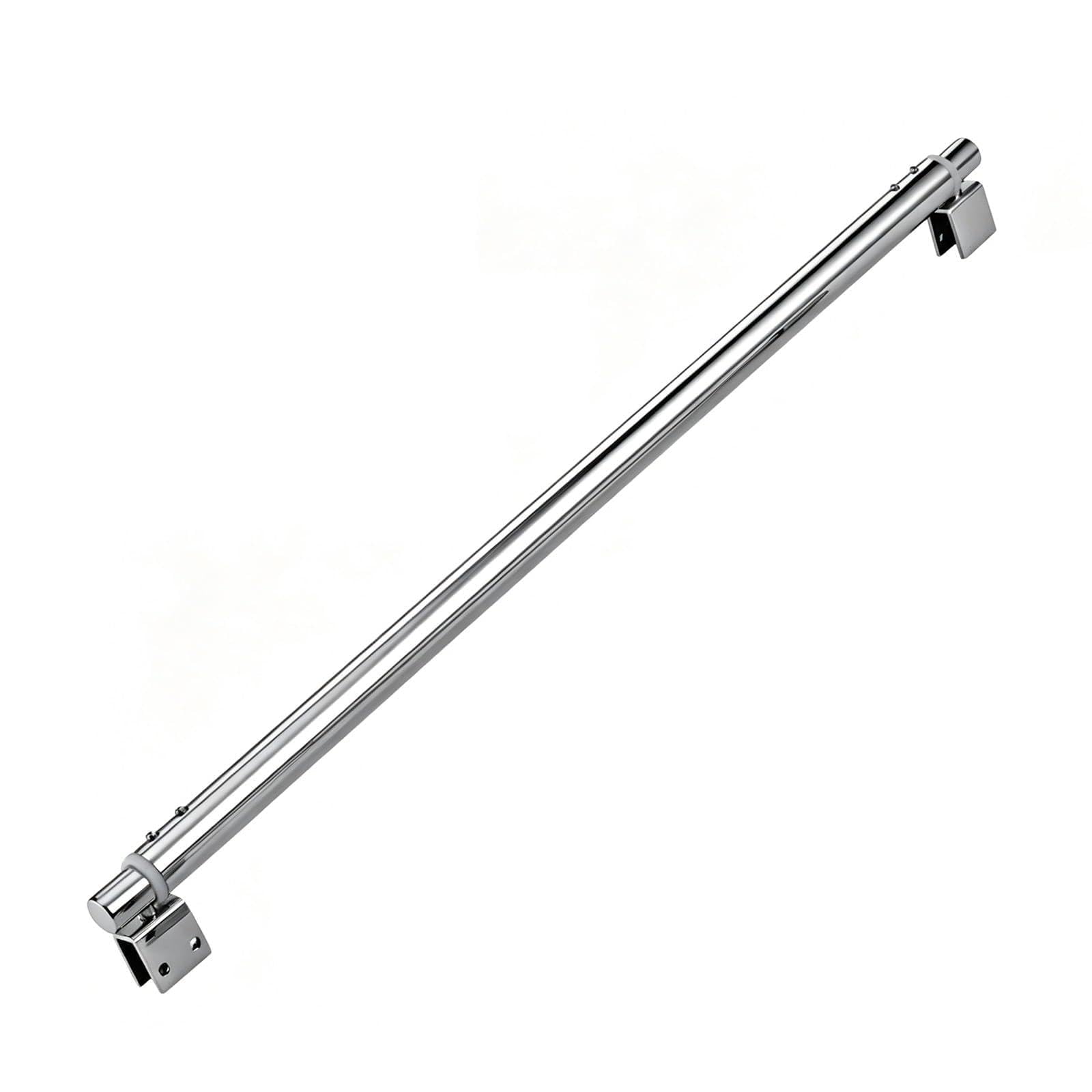 Haixhx C Style Stainless Steel Bathroom Glass Support Arm, Adjustable Frameless Shower Door Stabilizer Bar, 30-120Cm Length Swivel Reinforcement Rod(,31.2-39In (80-100Cm))