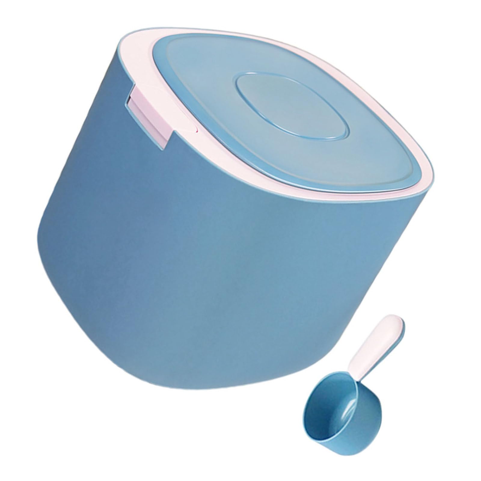 Mipcase Barril De Almacenamiento De Cubo Para Comida De Mascotas Caja Multifuncional Para Alimentos Contenedor Para Comida De Mascotas Cubo De Almacenamiento Para Uso Cocina o Comedero