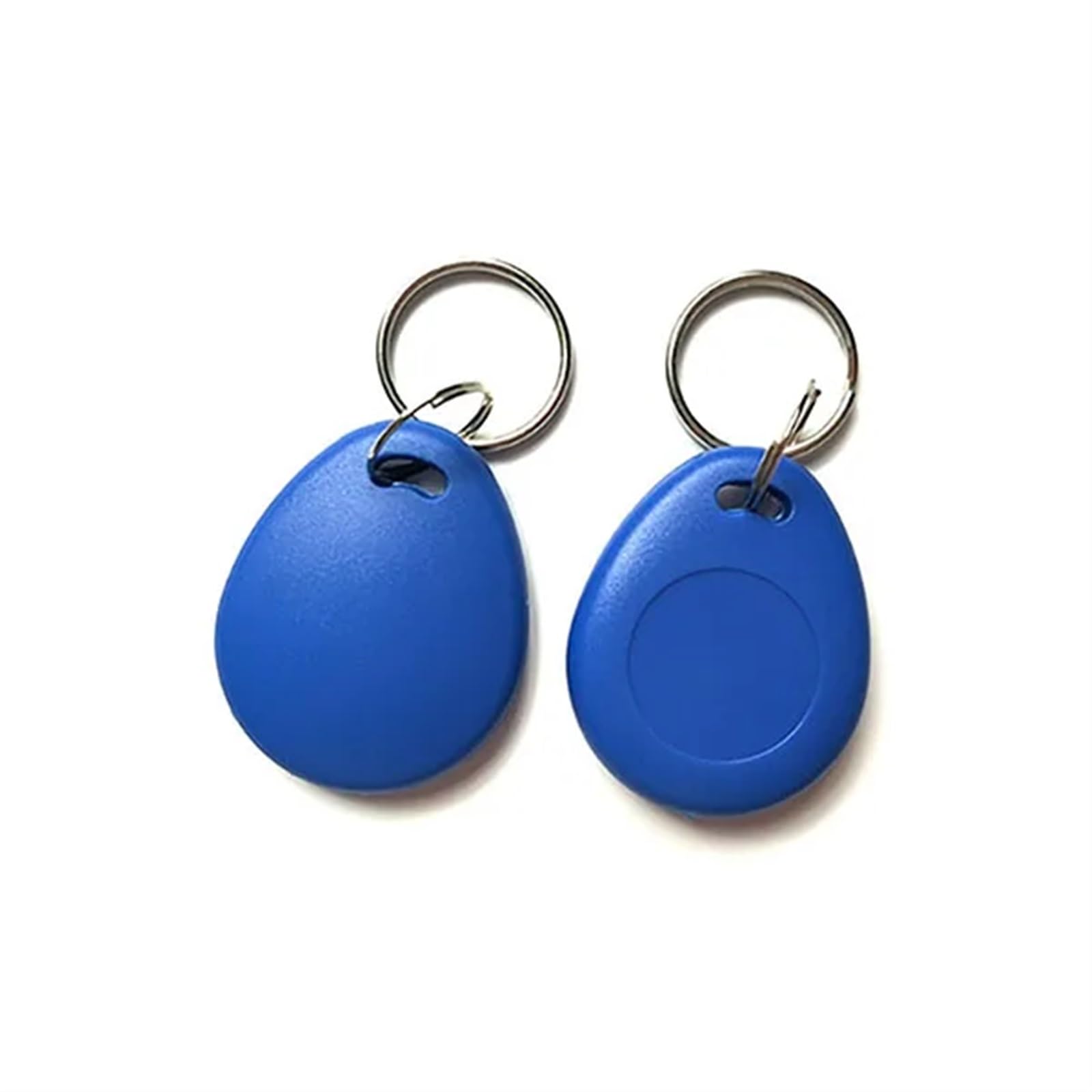 10pcs T5577 Copy Rewritable Writable Rewrite Duplicate RFID Tag Copy EM4100 125KHZ Card Proximity ID Token Keyfobs(Blue)